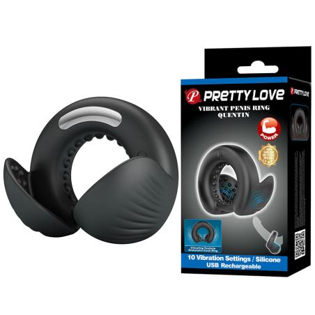 Pretty love - quentin anillo para pene con estimulador testicular - 1