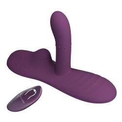 Pretty love - luka sit-down vibrador con efecto calor y control remoto - 2