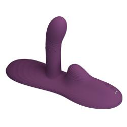 Pretty love - luka sit-down vibrador con efecto calor y control remoto - 3