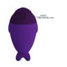 Botón de encendido y vibración del Dolphin morado