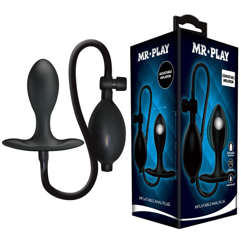 Mr play - plug anal inflable ajustable - 1