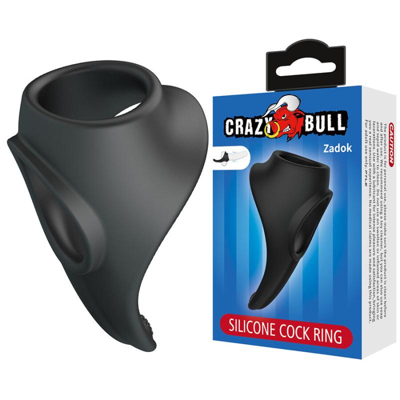 Crazy bull - zadok anillo ergonómico con estimulador de periné - 1 Crazy bull - zadok anillo ergonómico con estimulador de periné - 1
