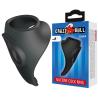 Crazy Bull Zadok anillo negro con estimulador y su caja azul