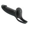 Pretty love - landon strap-on con vibración negro - 3
