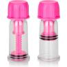 Calex vaccum twist succionadores pezones rosa - 1