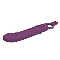Pretty love - cora vibrador forma pene con anillo de sujeción - 4