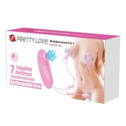 Pretty love - imonie set multifuncional 3 en 1 con succionador, pezones y clítoris - 6