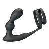 Mr play - anillo para pene con plug anal con vibración control remoto - 4