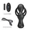 Mr play - anillo para pene con plug anal con vibración control remoto - 6