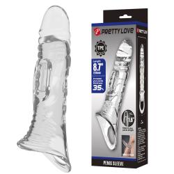 Pretty love - funda para pene transparente - 1