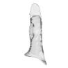 Pretty Love funda para pene transparente de 22 cm, de lado