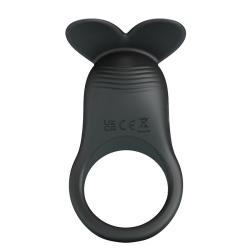 Pretty love - carlton anillo para pene con estimulador de clítoris - 2