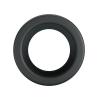 Crazy Bull Viggo anillo grueso negro, vista frontal con el hueco