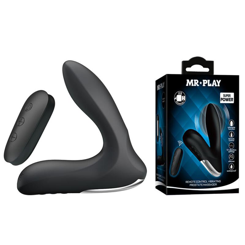 Mr play - masajeador de próstata con vibración control remoto - 1 Mr play - masajeador de próstata con vibración control remoto - 1