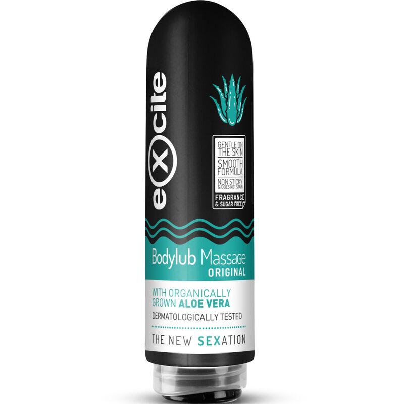 Excite - bodylub massage gel original aloe vera 200 ml - 1