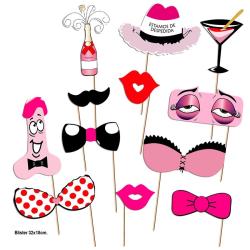 Diablo picante - photocall fiestas modelo 1 - 12 unidades - 1