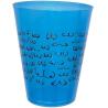Diablo picante - vaso azul 500 ml con tetas negras - 1