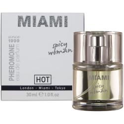 Hot - perfume con feromonas miami spicy mujer 30 ml