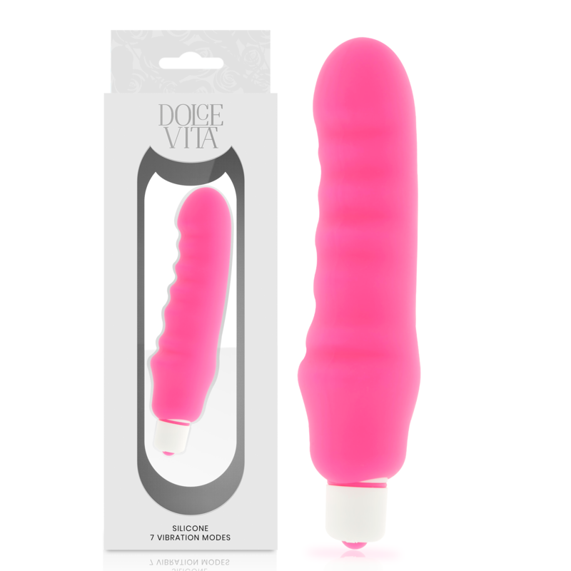 Dolce vita genius vibrador silicona rosa