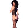 Chilirose - cr 4855 bodystocking negro s/l - 4