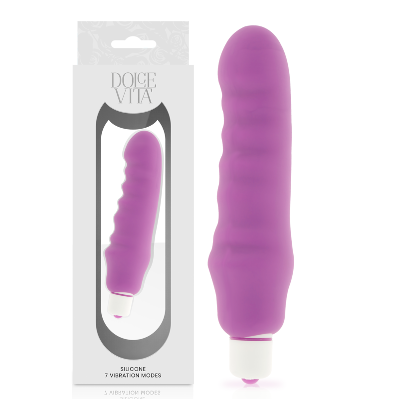 Dolce vita genius vibrador silicona lila