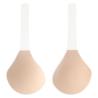 Bye Bra Sculpting Lifts beige, las copas con su banda adhesiva sobre fondo blanco