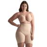 Bye Bra Sculpting Lifts beige, modelo de frente con los elevadores