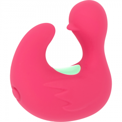 Happy loky dedal pato estimulador de silicona recargable duckymania
