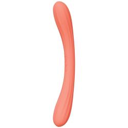 Lelo - boomerang vibrador de doble extremo rojo coral - 2