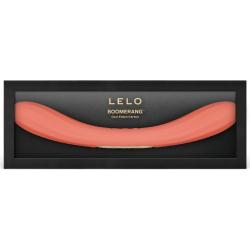 Lelo - boomerang vibrador de doble extremo rojo coral - 3