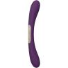 Lelo - boomerang vibrador de doble extremo morado - 1