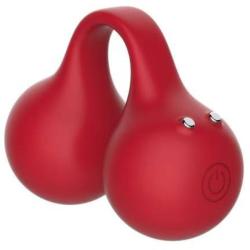 Snail vibe - twinn vibrador de dedo cereza - 2