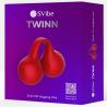 Snail vibe - twinn vibrador de dedo cereza - 4