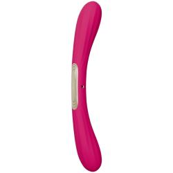 Lelo - boomerang vibrador de doble extremo cereza - 1