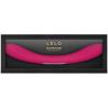 LELO Boomerang cereza presentado en su caja negra