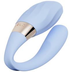 Lelo - tiani twist vibrador para parejas celeste - 1