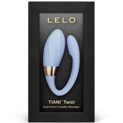 Lelo - tiani twist vibrador para parejas celeste - 3