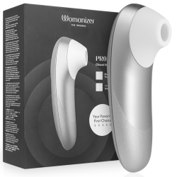 Womanizer - pro vibrant estimulador de clítoris gris plata - 1