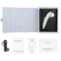 Womanizer - pro vibrant estimulador de clítoris verde salvia - 6