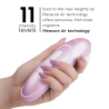 Womanizer Pro lila con indicación de once niveles