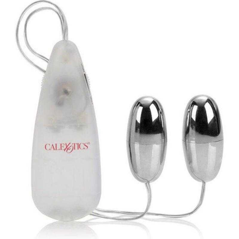 Calex balas vibradoras doradas duo silver Calex balas vibradoras doradas duo silver