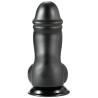 Hidden Desire Inferno Fat Boys dildo negro vista frontal