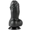 Hidden Desire Inferno Fat Boys dildo negro vista posterior