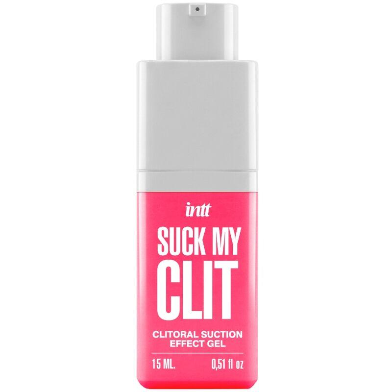 Intt - suck my clit gel efecto succión fresas silvestres 15 ml - 1