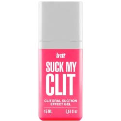 Intt - suck my clit gel efecto succión fresas silvestres 15 ml - 2