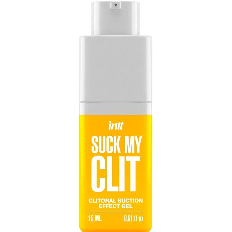 Intt - suck my clit gel efecto succión tropical mango 15 ml - 1