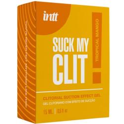 Intt - suck my clit gel efecto succión tropical mango 15 ml - 4