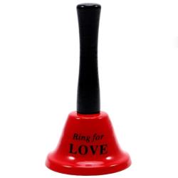 Diablo picante - campana de mano ring for love color rojo - 1
