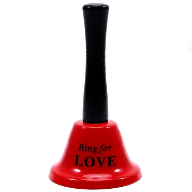 Diablo picante - campana de mano ring for love color rojo - 1