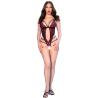 Chilirose CR 4889 body floral negro y rojo frontal alternativa